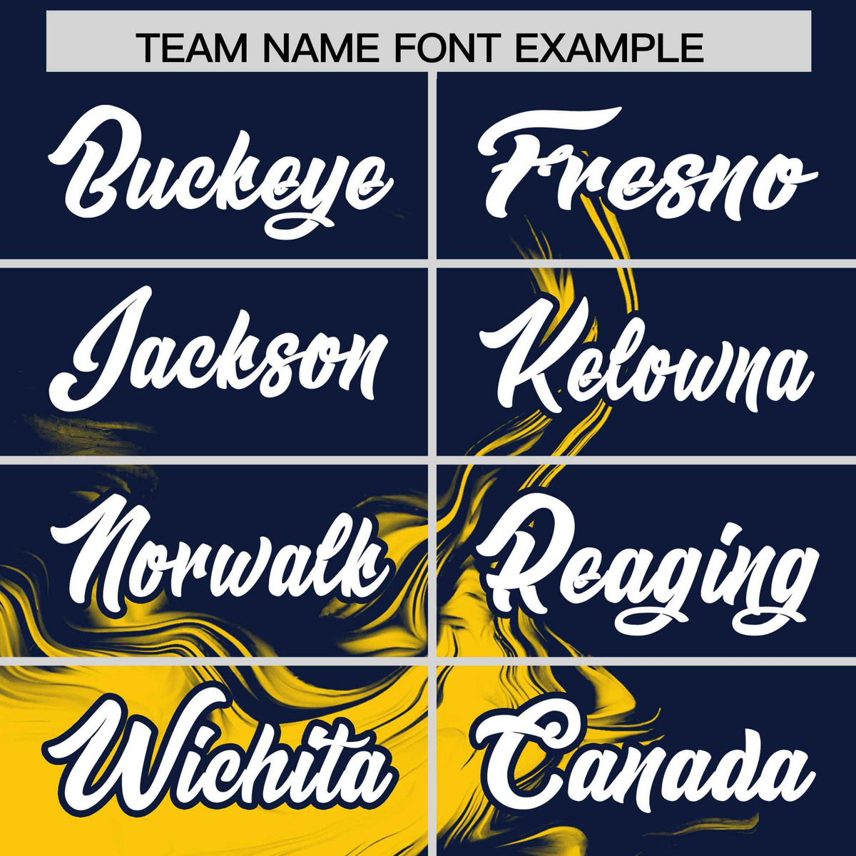 Custom Navy Gold Personalized Ink Pattern Authentic Baseball Jersey| KXKSHOP
