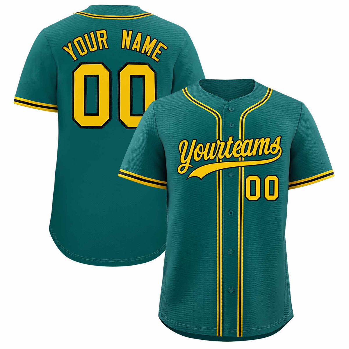 Custom Aqua Classic Style Authentic Baseball Jersey| KXKSHOP