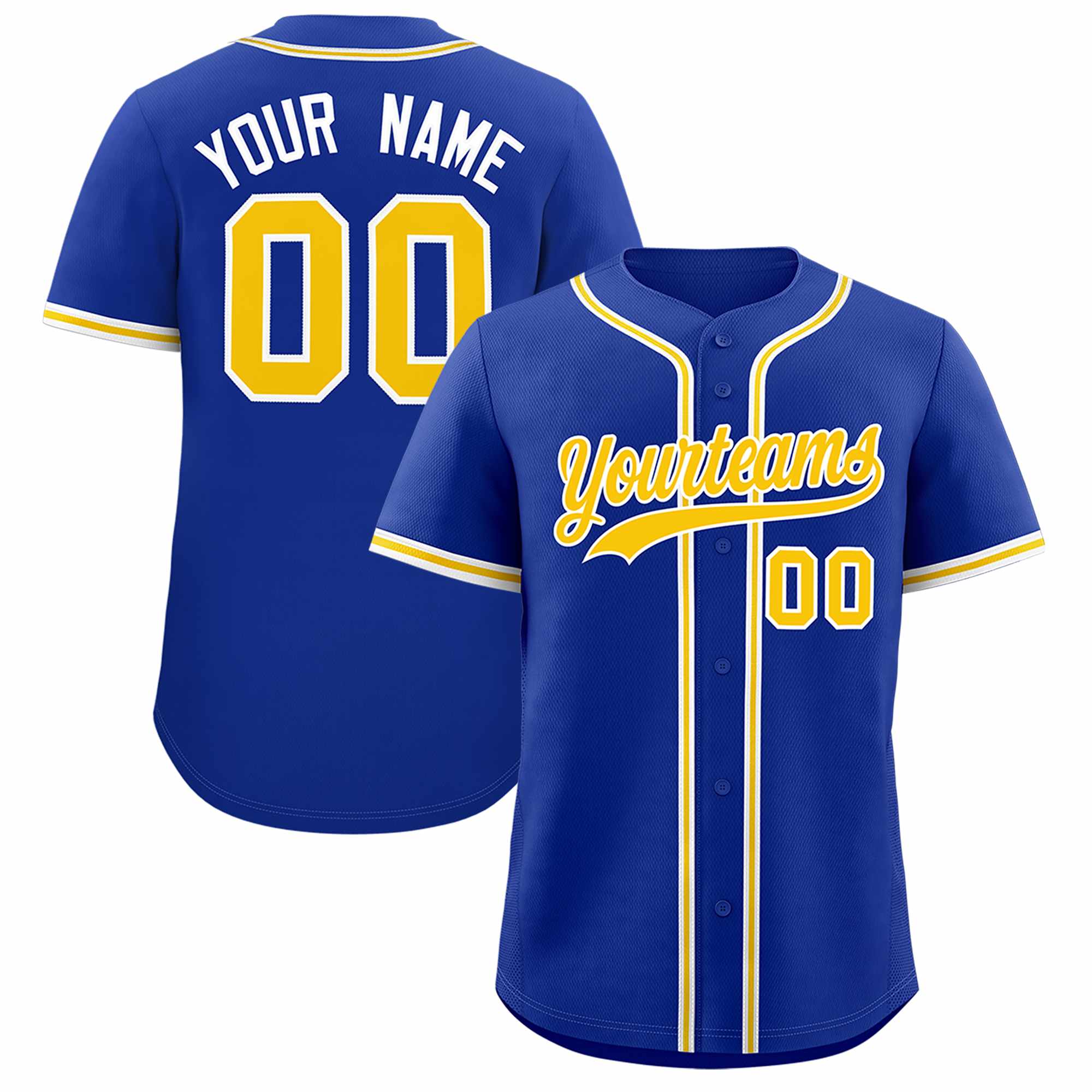 Custom Royal Classic Style Authentic Baseball Jersey| KXKSHOP