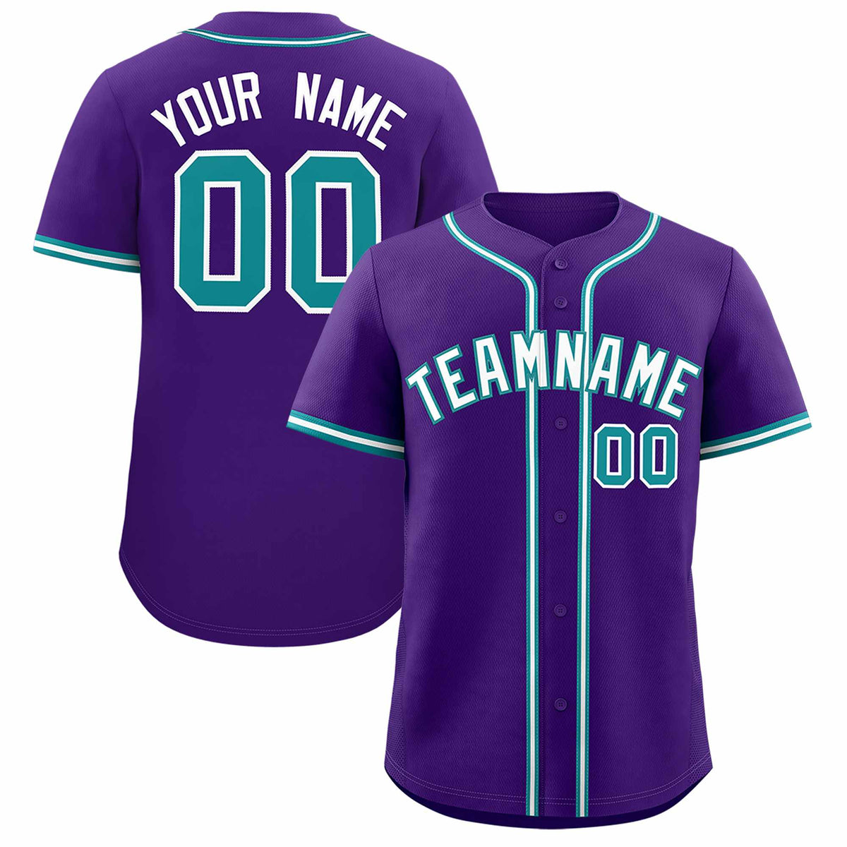 Custom Purple Classic Style Authentic Baseball Jersey| KXKSHOP