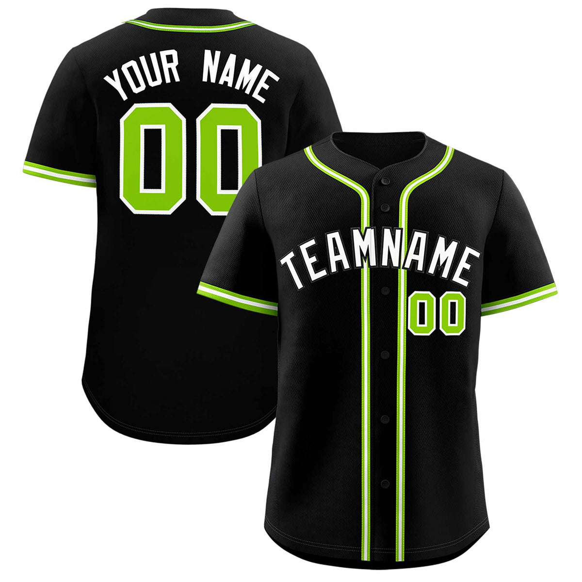 Custom Black Classic Style Authentic Baseball Jersey| KXKSHOP