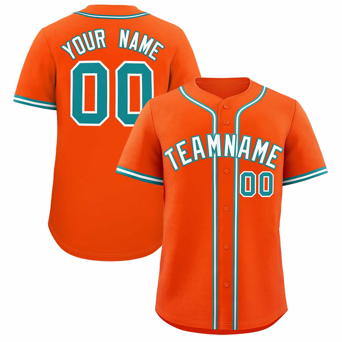 Custom Orange Classic Style Authentic Baseball Jersey| KXKSHOP