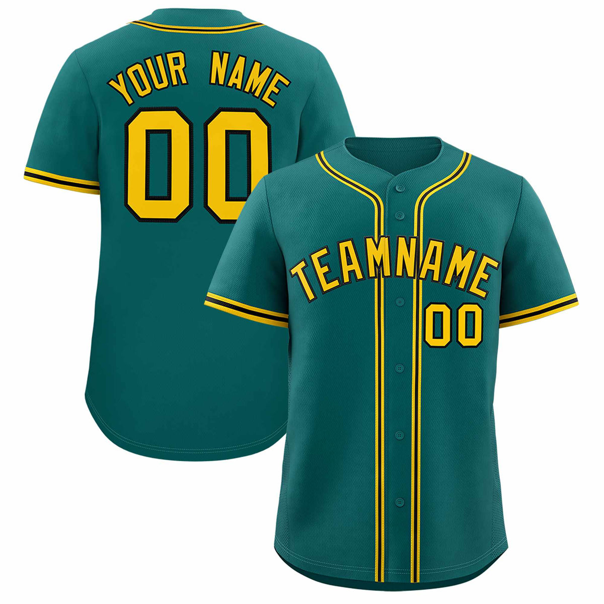 Custom Aqua Classic Style Authentic Baseball Jersey| KXKSHOP