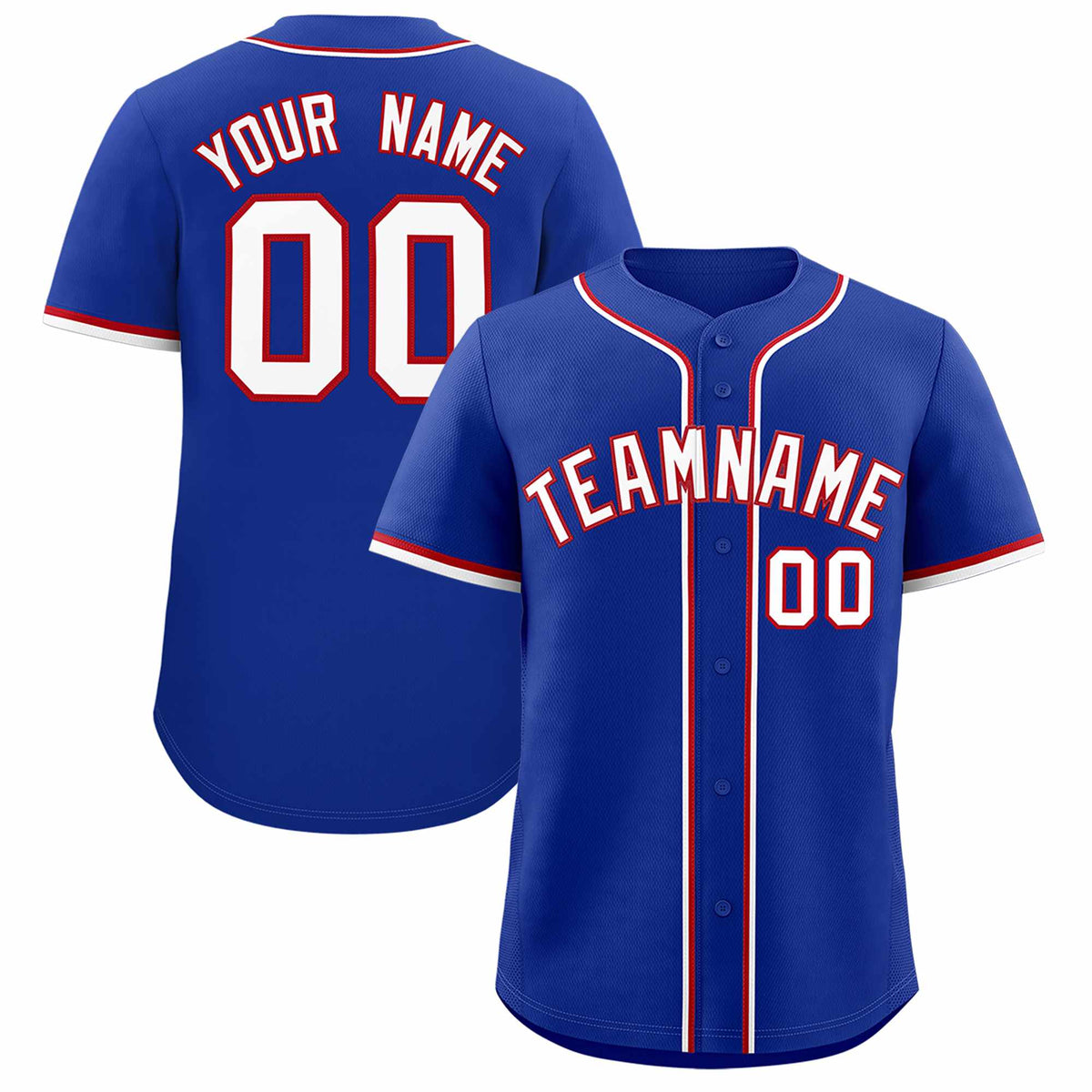 Custom Royal Classic Style Authentic Baseball Jersey| KXKSHOP