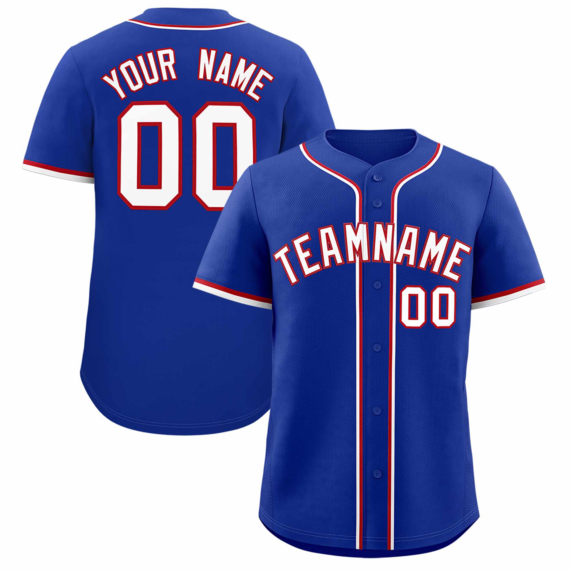 Custom Royal Classic Style Authentic Baseball Jersey| KXKSHOP