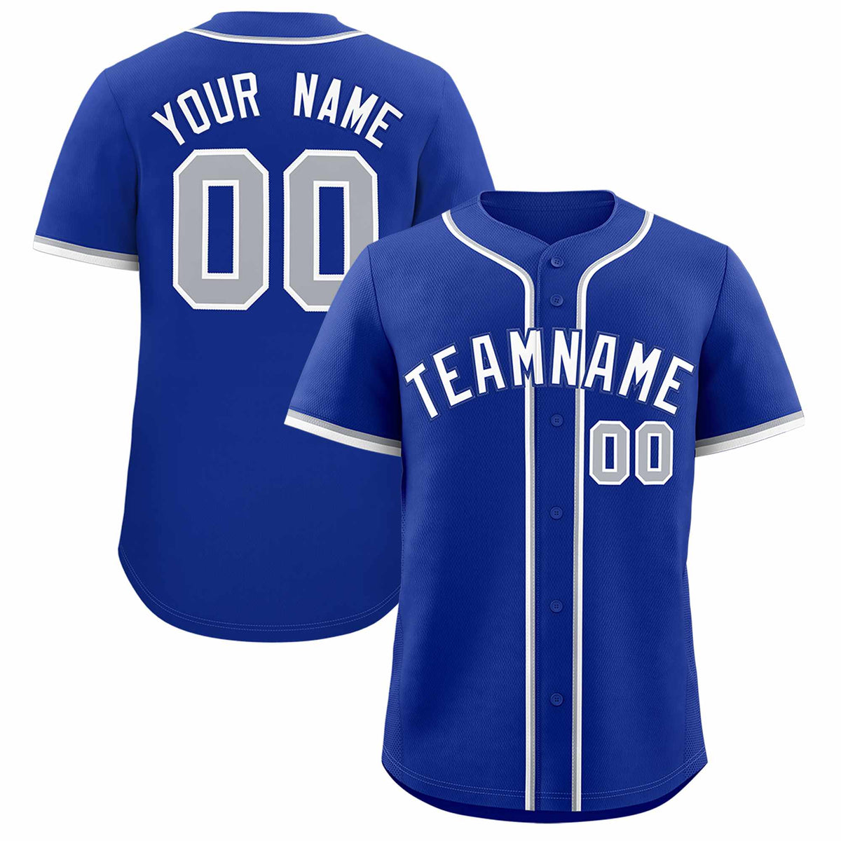 Custom Royal Classic Style Authentic Baseball Jersey| KXKSHOP