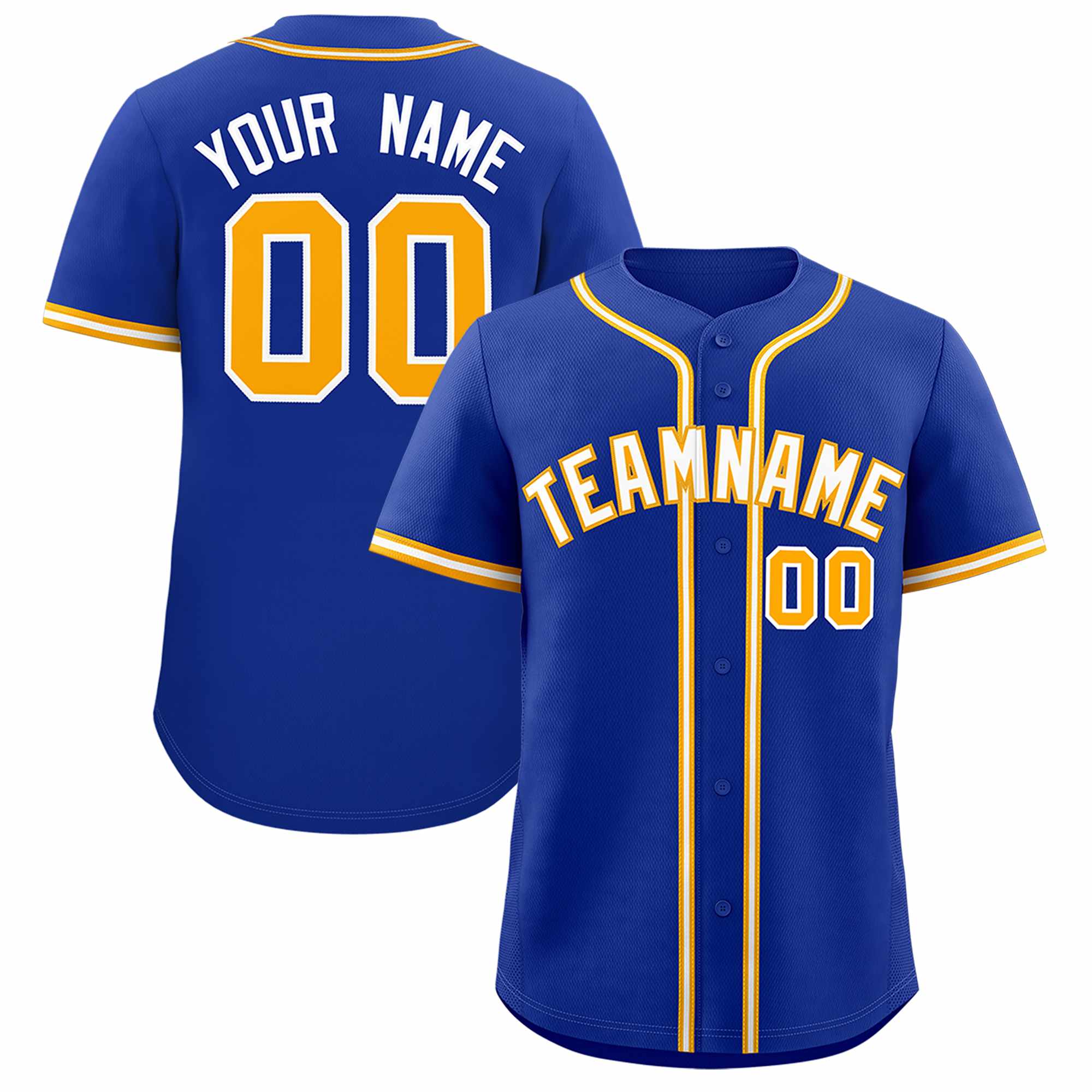 Custom Royal Classic Style Authentic Baseball Jersey| KXKSHOP