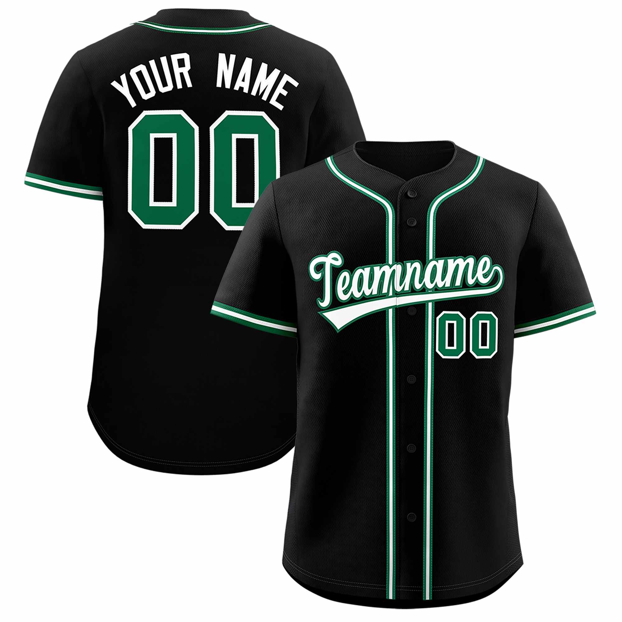 Custom Black Classic Style Authentic Baseball Jersey| KXKSHOP