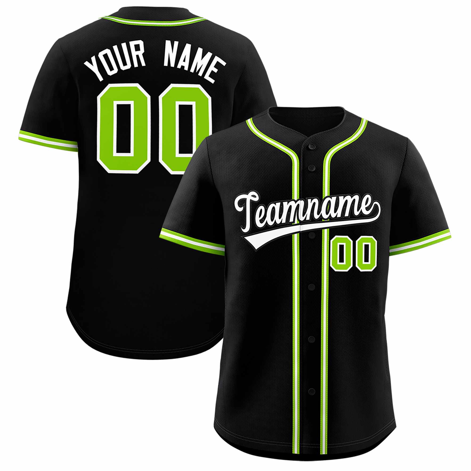 Custom Black Classic Style Authentic Baseball Jersey| KXKSHOP