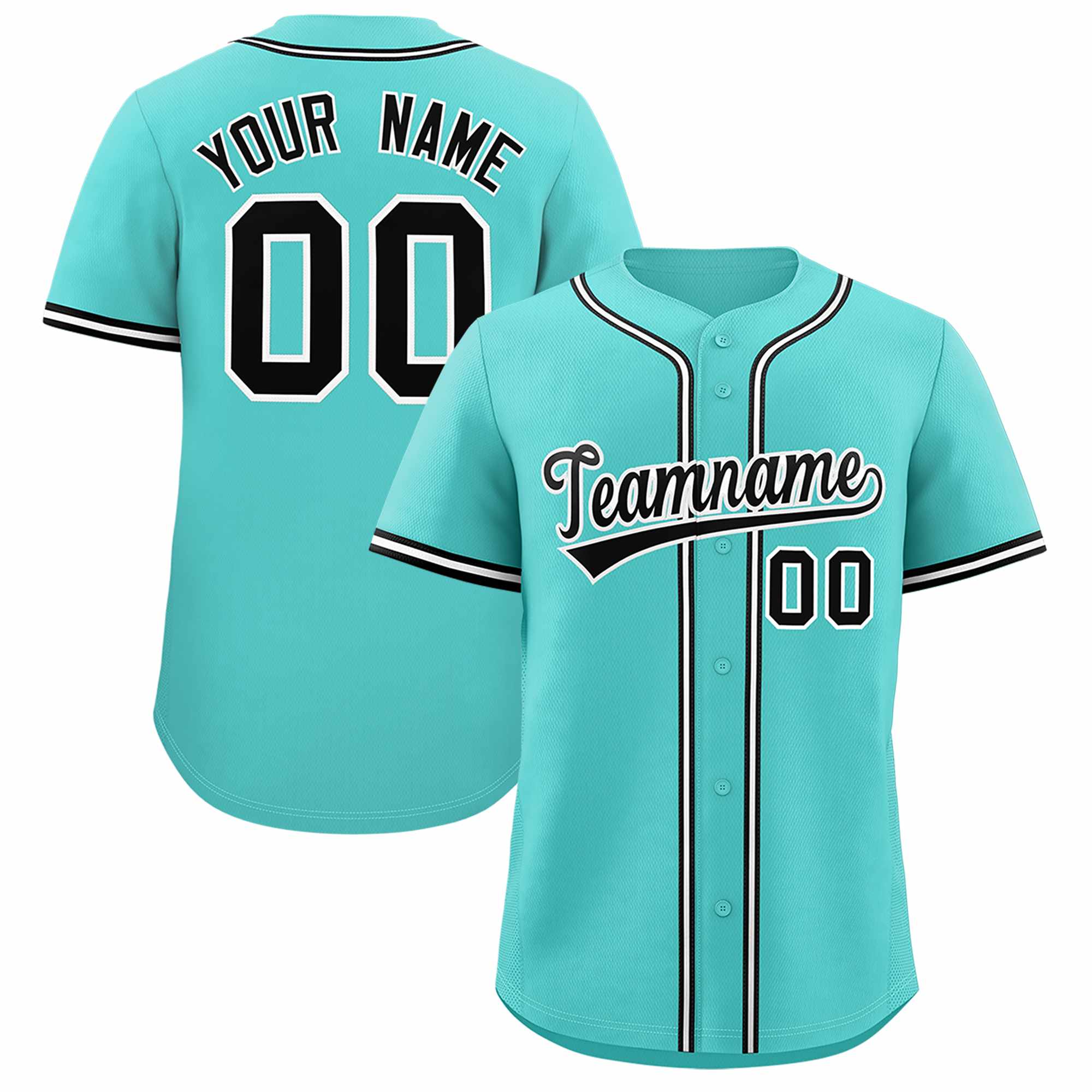 Custom Bright Green Classic Style Authentic Baseball Jersey| KXKSHOP