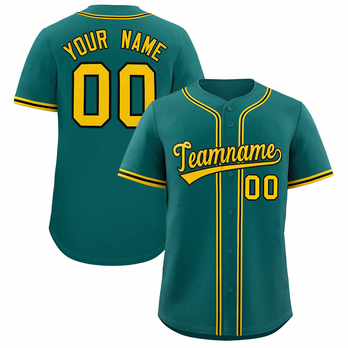 Custom Aqua Classic Style Authentic Baseball Jersey| KXKSHOP