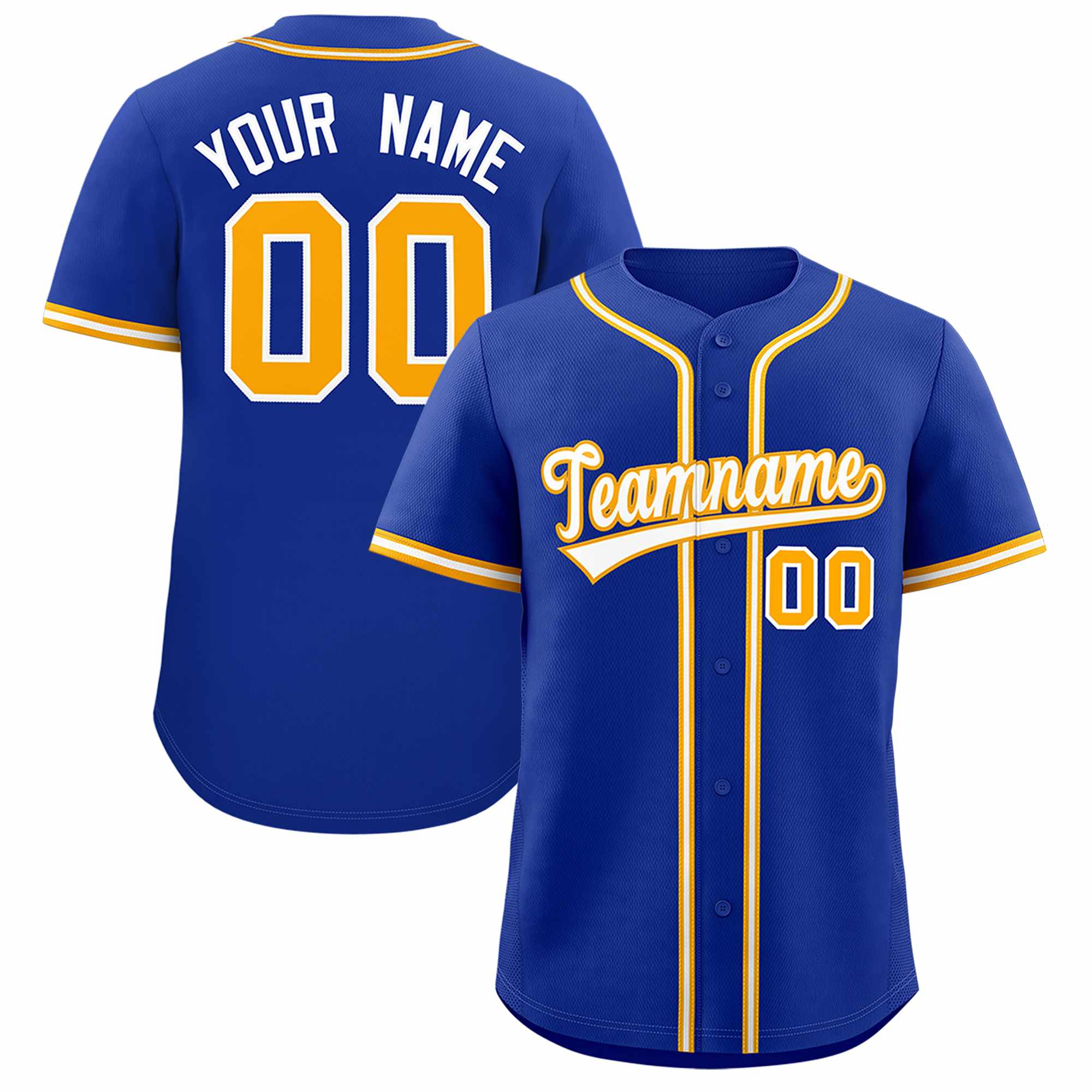 Custom Royal Classic Style Authentic Baseball Jersey| KXKSHOP