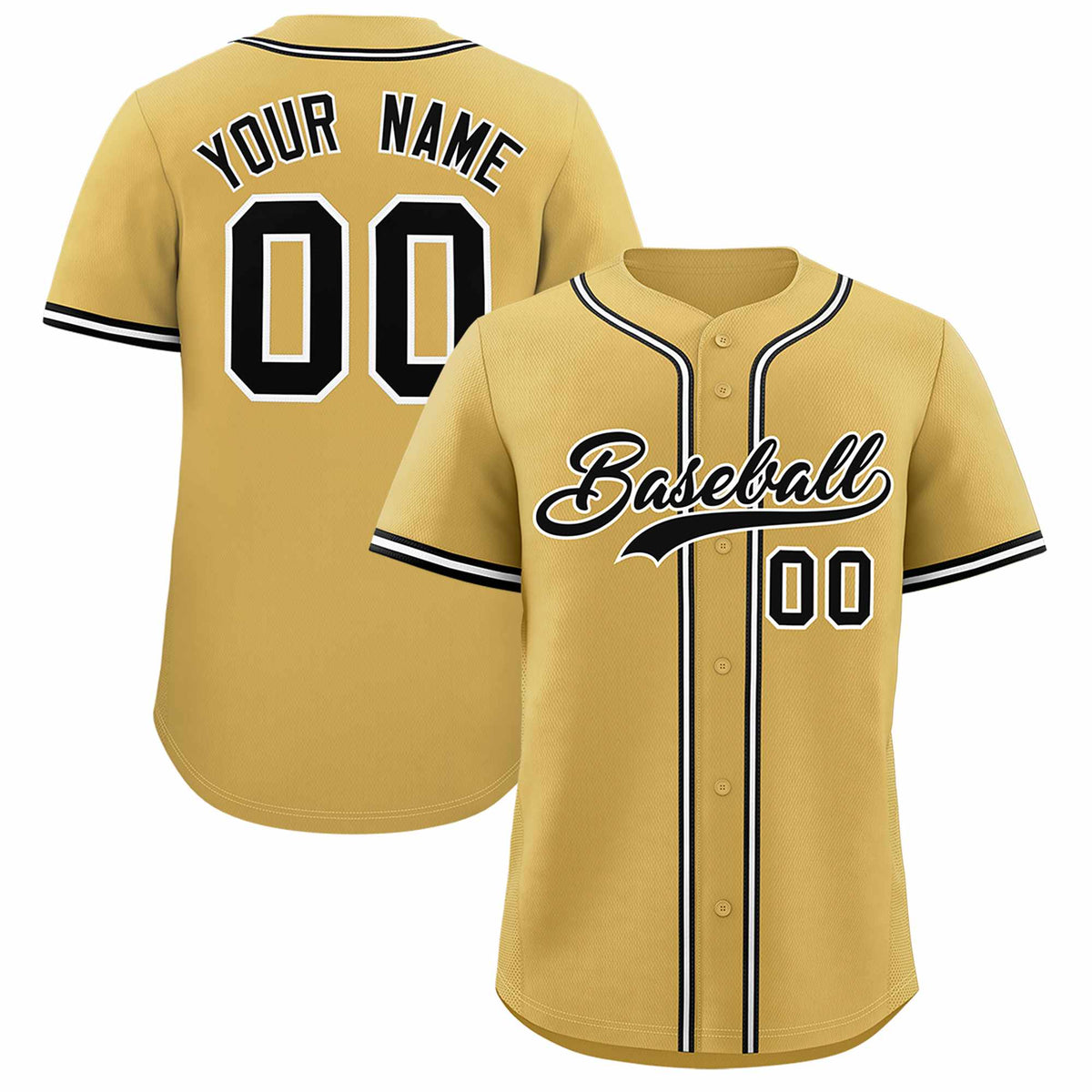 Custom Cream Classic Style Authentic Baseball Jersey| KXKSHOP