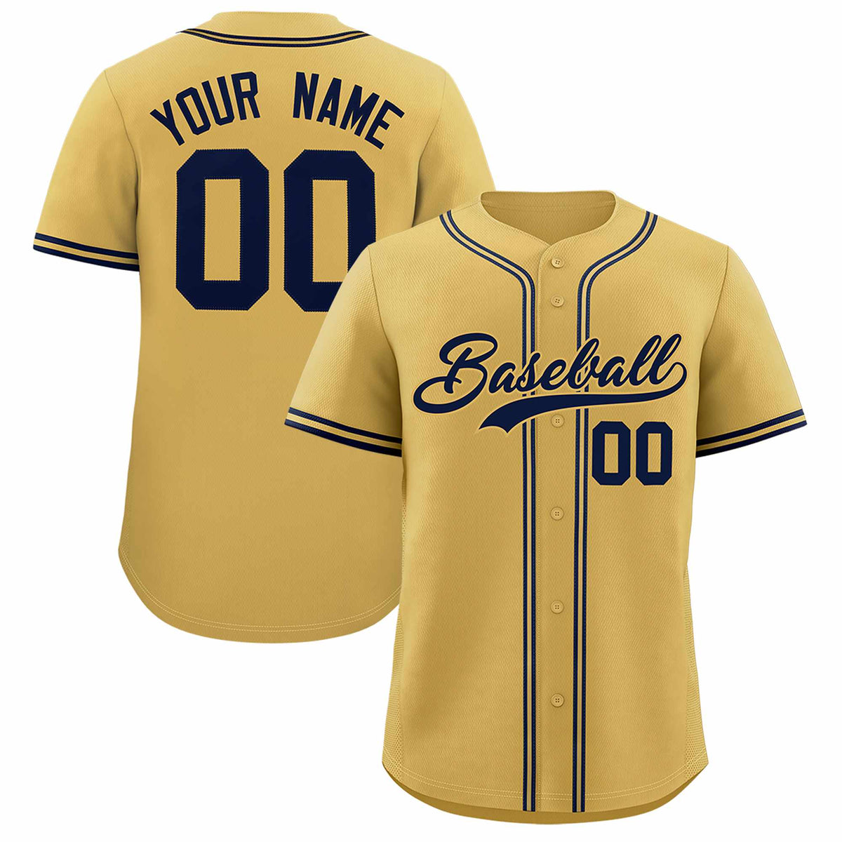 Custom Cream Classic Style Authentic Baseball Jersey| KXKSHOP