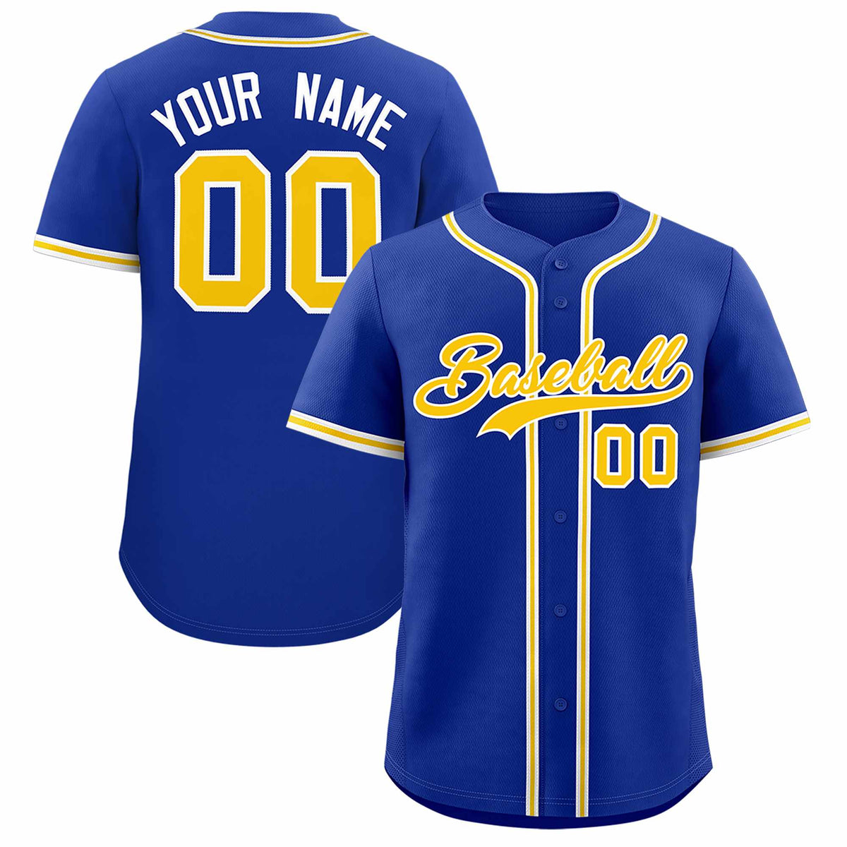 Custom Royal Classic Style Authentic Baseball Jersey| KXKSHOP