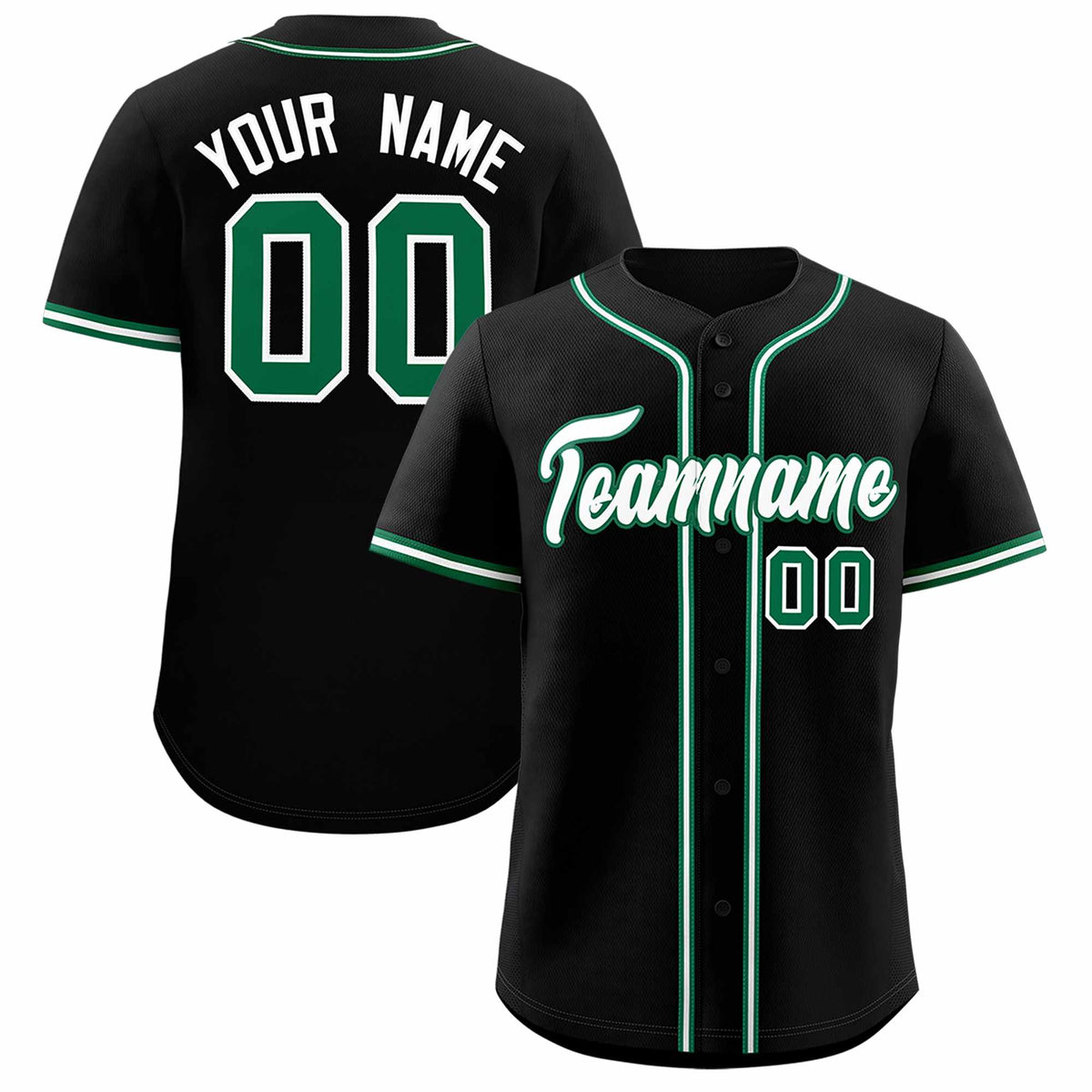 Custom Black Classic Style Authentic Baseball Jersey| KXKSHOP