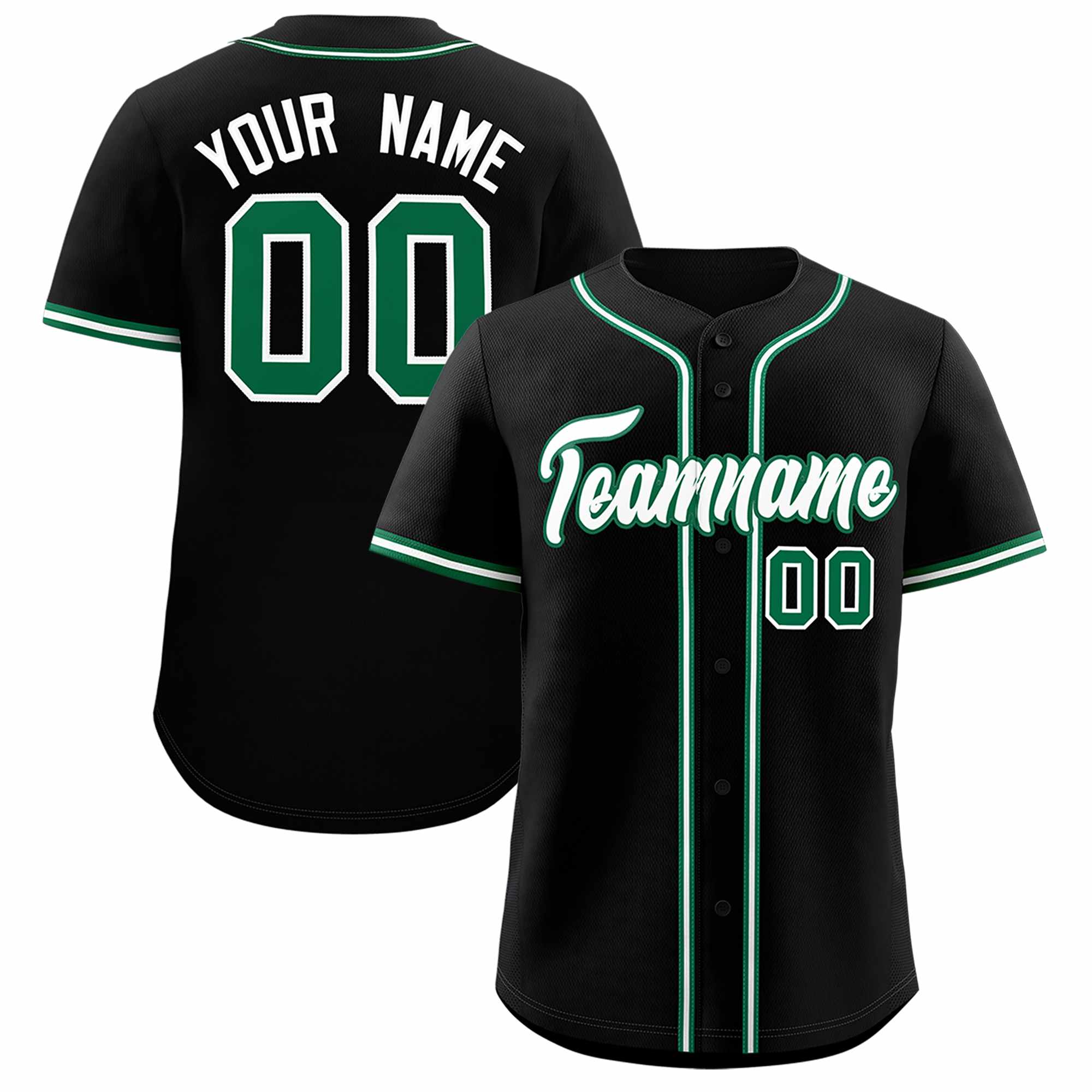 Custom Black Classic Style Authentic Baseball Jersey| KXKSHOP