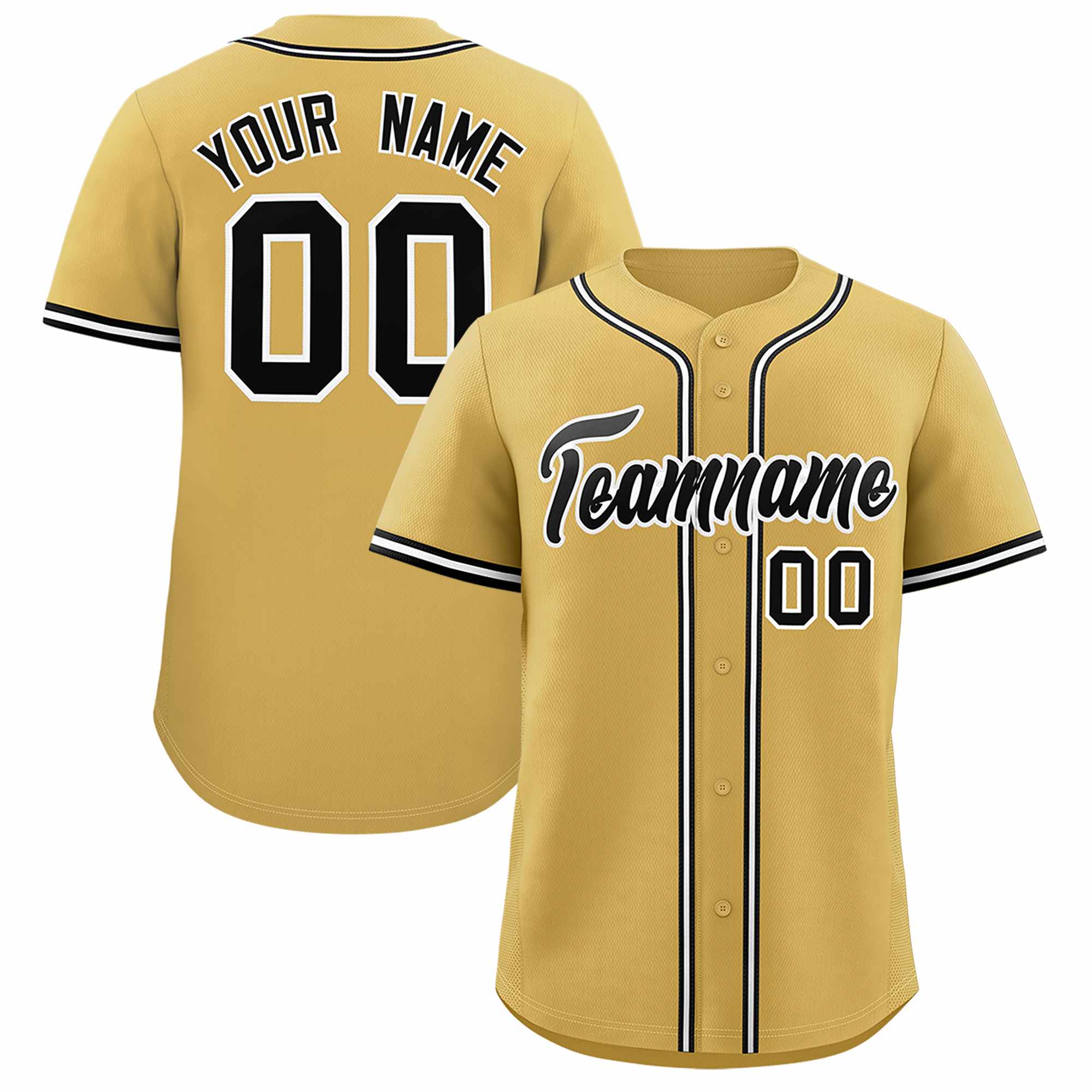 Custom Cream Classic Style Authentic Baseball Jersey| KXKSHOP