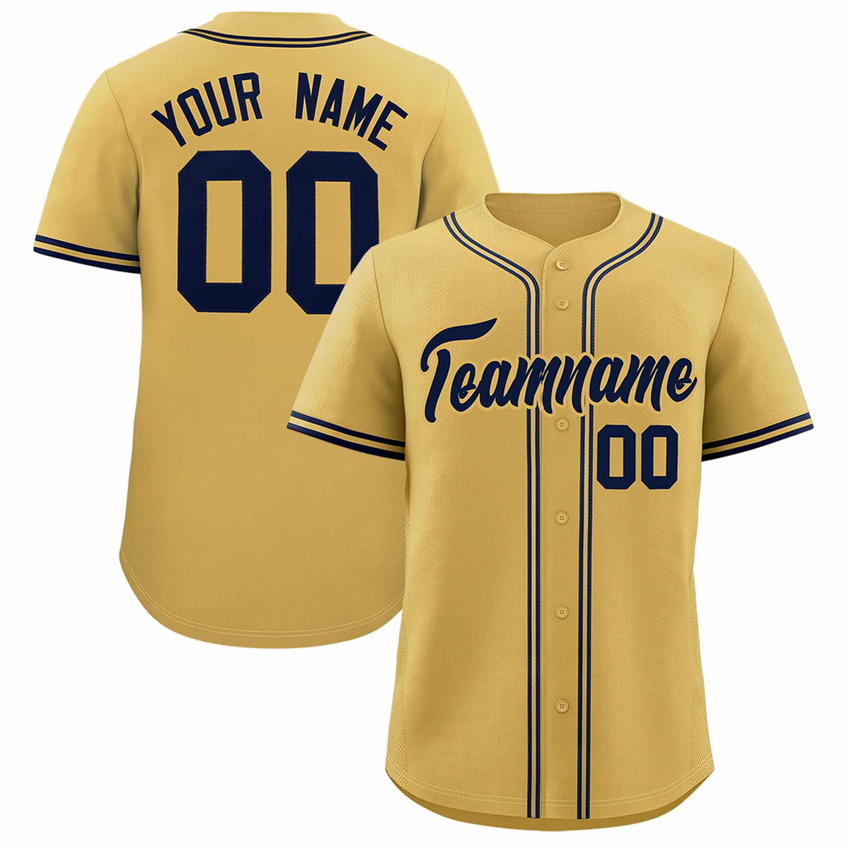 Custom Cream Classic Style Authentic Baseball Jersey| KXKSHOP