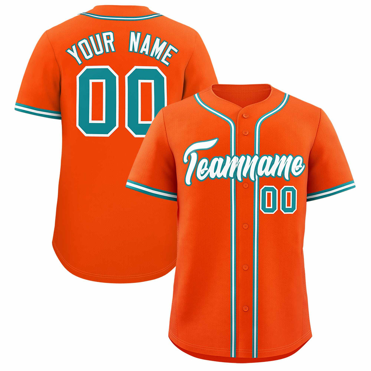 Custom Orange Classic Style Authentic Baseball Jersey| KXKSHOP