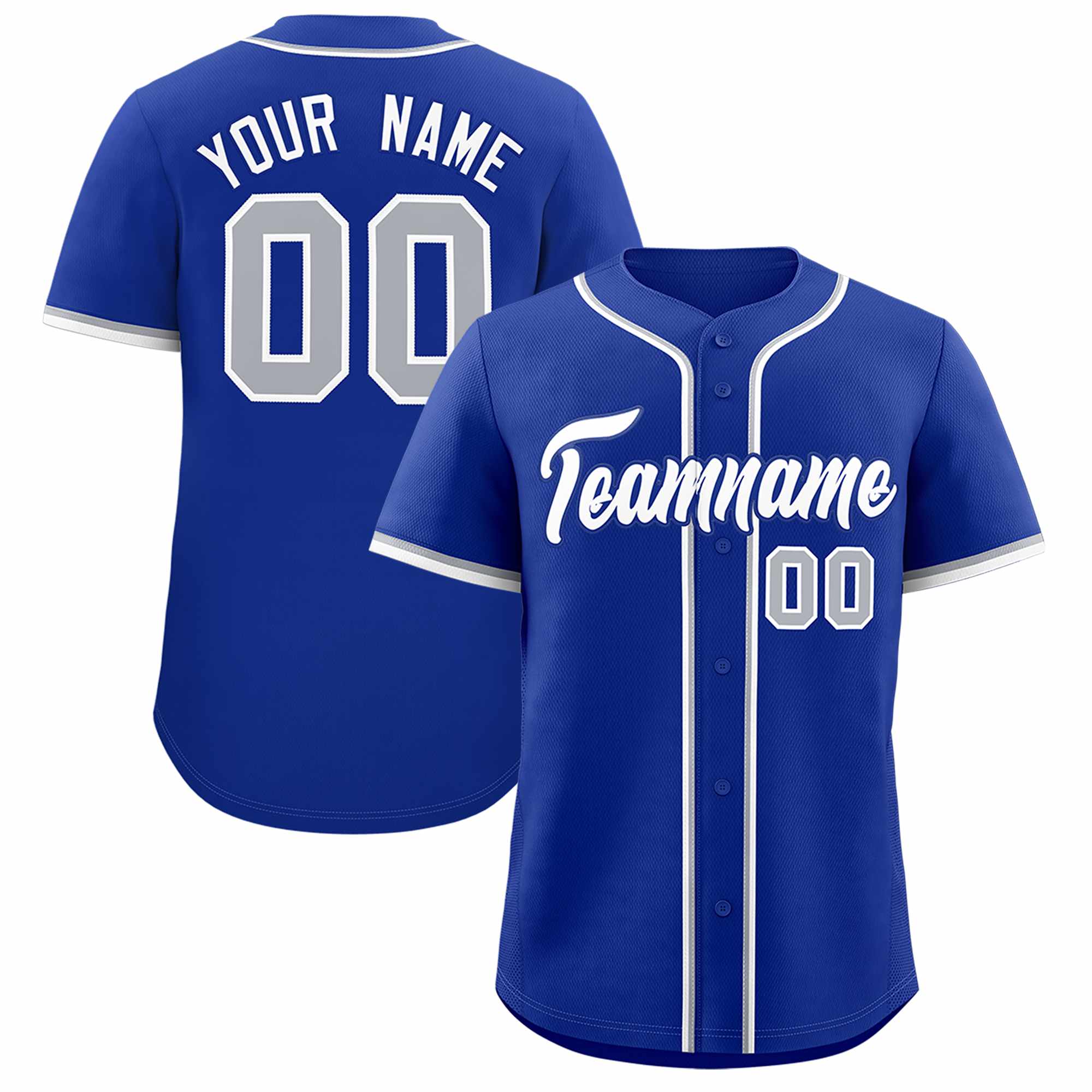 Custom Royal Classic Style Authentic Baseball Jersey| KXKSHOP