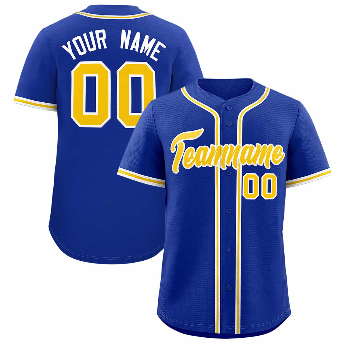 Custom Royal Classic Style Authentic Baseball Jersey| KXKSHOP