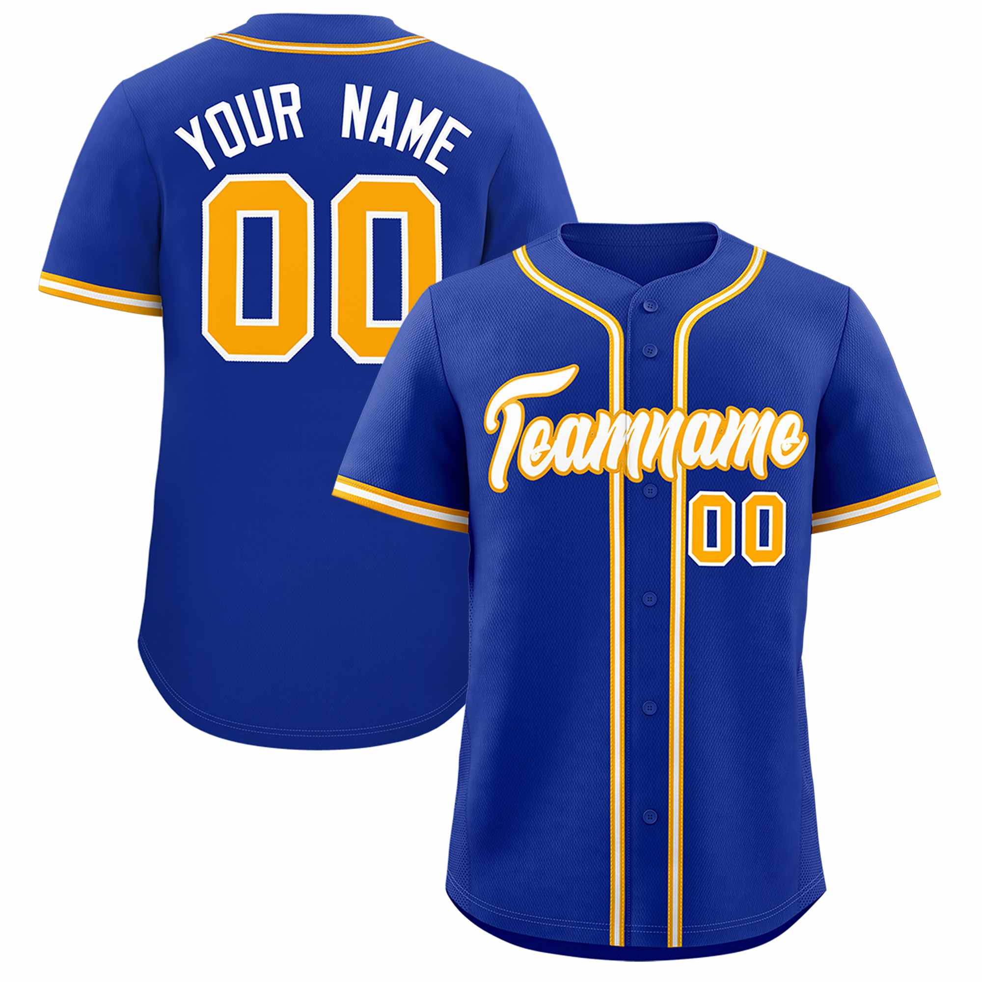 Custom Royal Classic Style Authentic Baseball Jersey| KXKSHOP