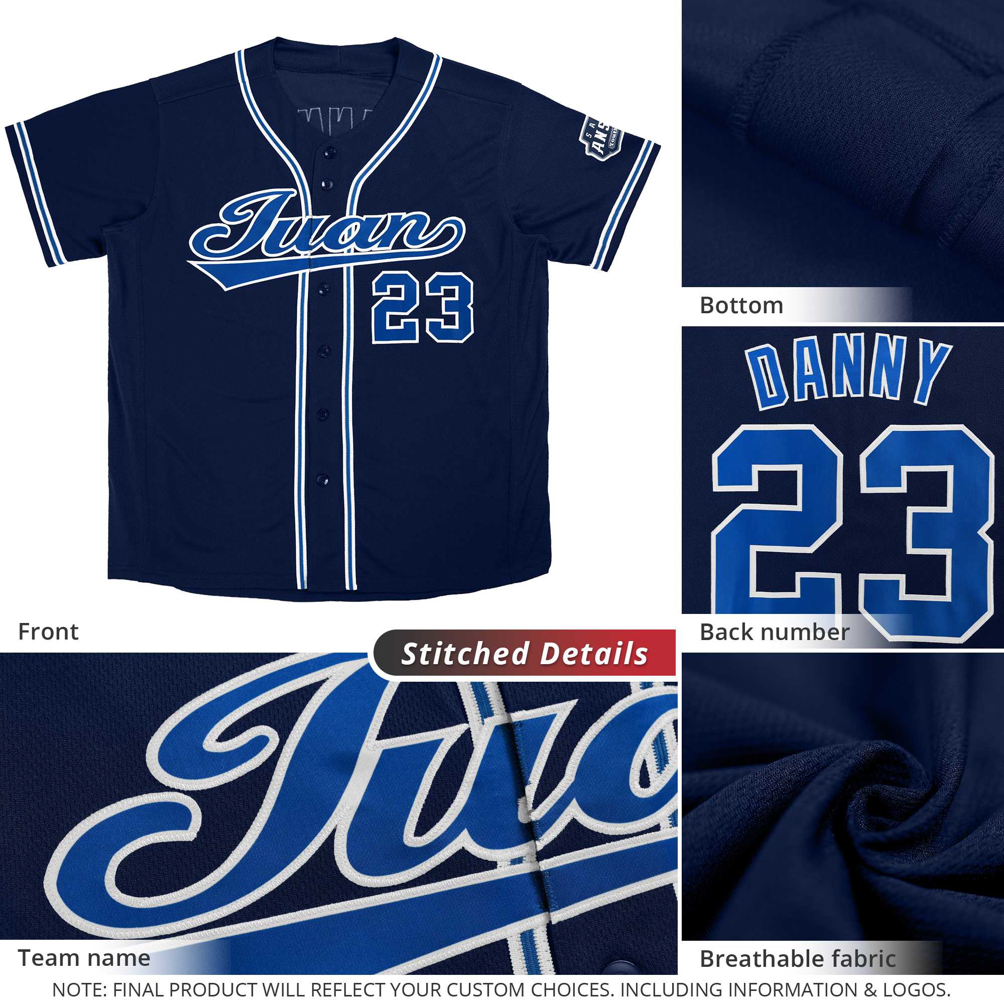 Custom Aqua Classic Style Authentic Baseball Jersey| KXKSHOP