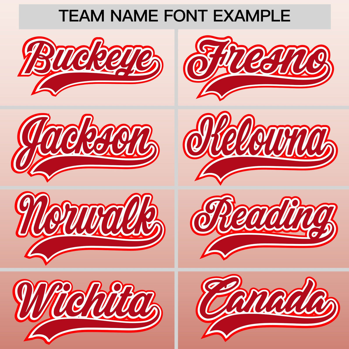 Custom Red Pink Gradient Fashion Elastic Baseball Jersey| KXKSHOP