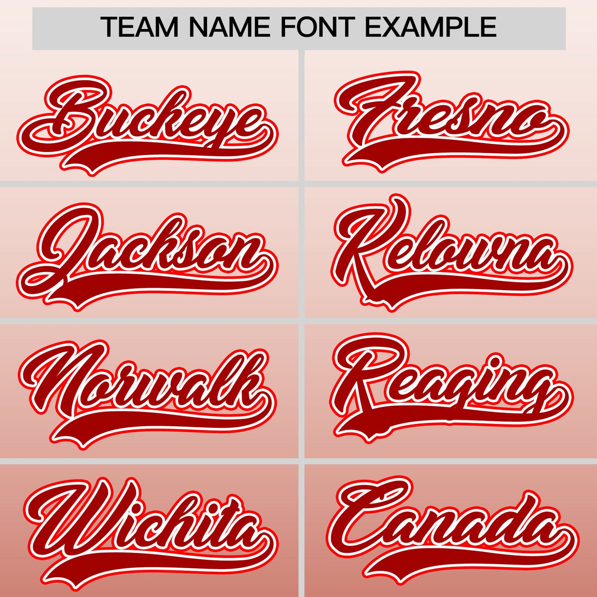 Custom Red Pink Gradient Fashion Elastic Baseball Jersey| KXKSHOP