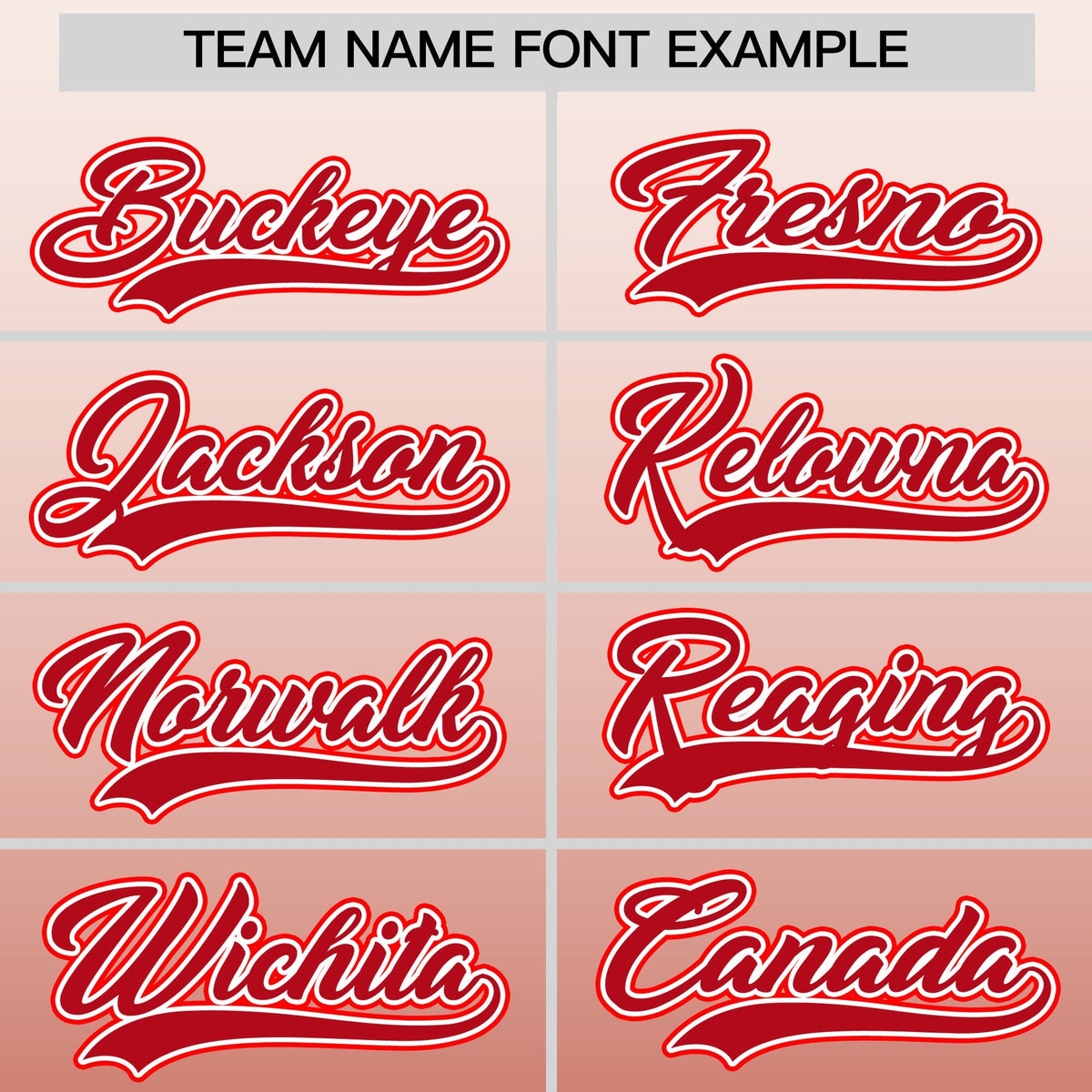Custom Red Pink Gradient Fashion Elastic Baseball Jersey| KXKSHOP