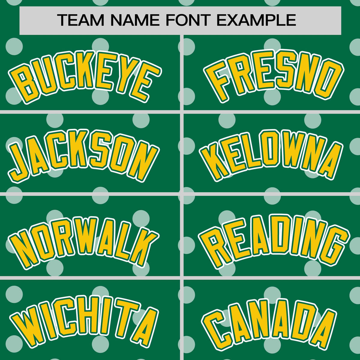 Custom Kelly Green White Personalized Polka Dot Graffiti Pattern Authentic Baseball Jersey