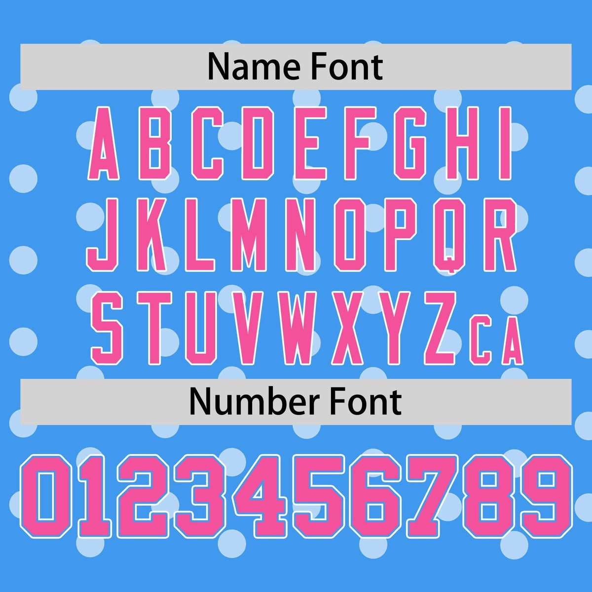 Custom Powder Blue White Personalized Polka Dot Graffiti Pattern Authentic Baseball Jersey