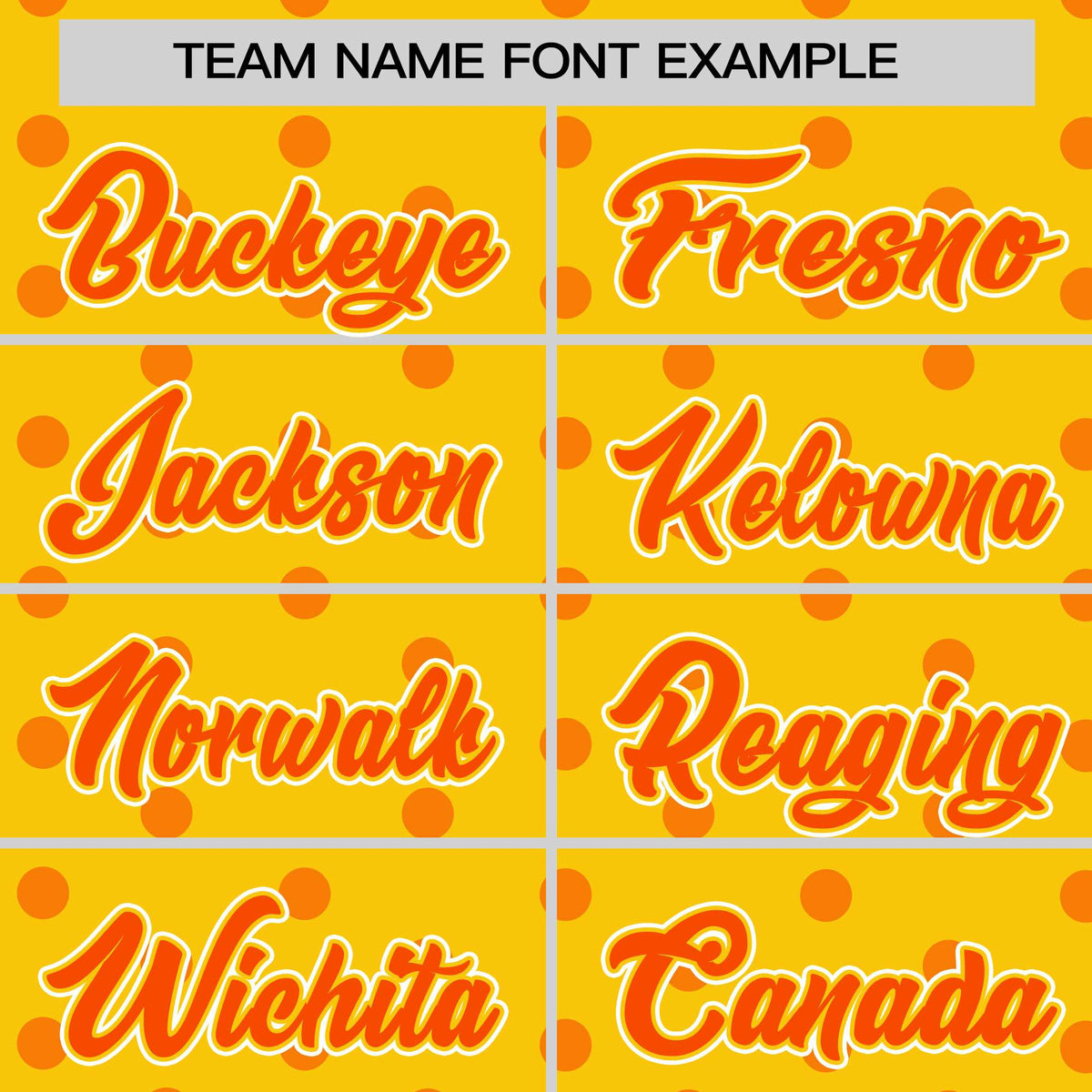 Custom Gold Orange Personalized Polka Dot Graffiti Pattern Authentic Baseball Jersey