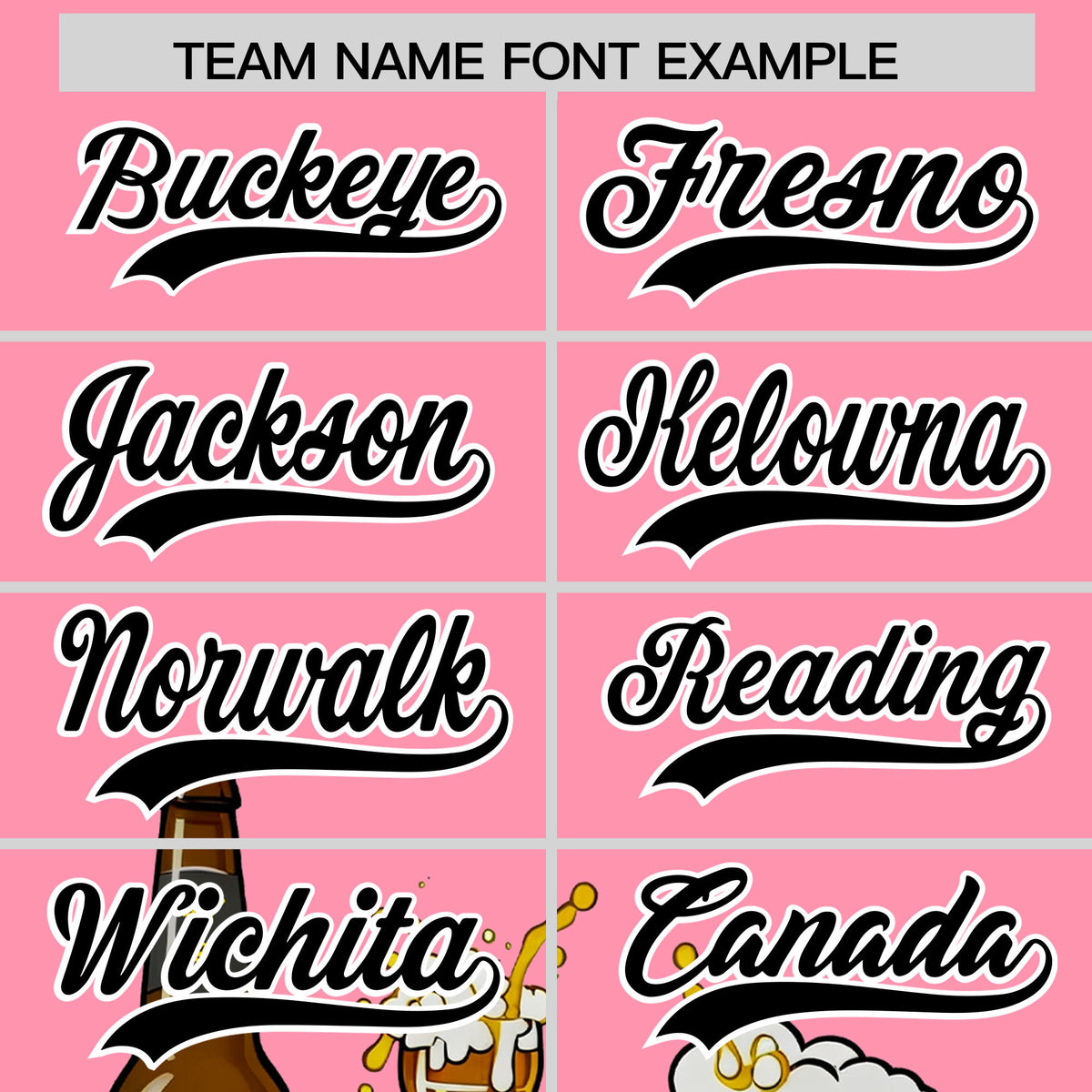 Custom Light Pink Personalized Team Shirts for Parties & Training | KXKSHOP