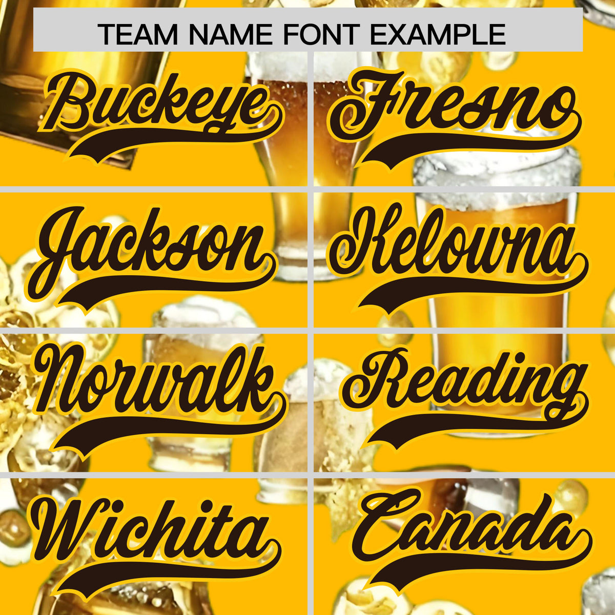 Custom Yellow Personalized Team Shirts for Parties &amp; Training | KXKSHOP