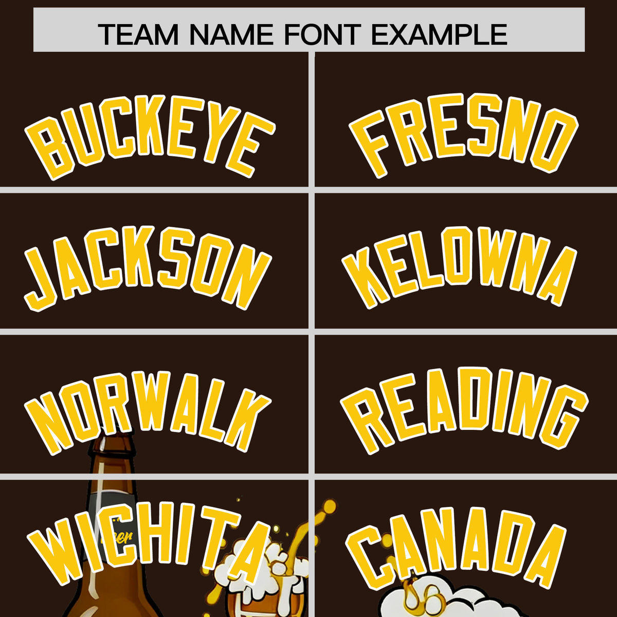 Custom Brown Personalized Team Shirts for Parties &amp; Training | KXKSHOP