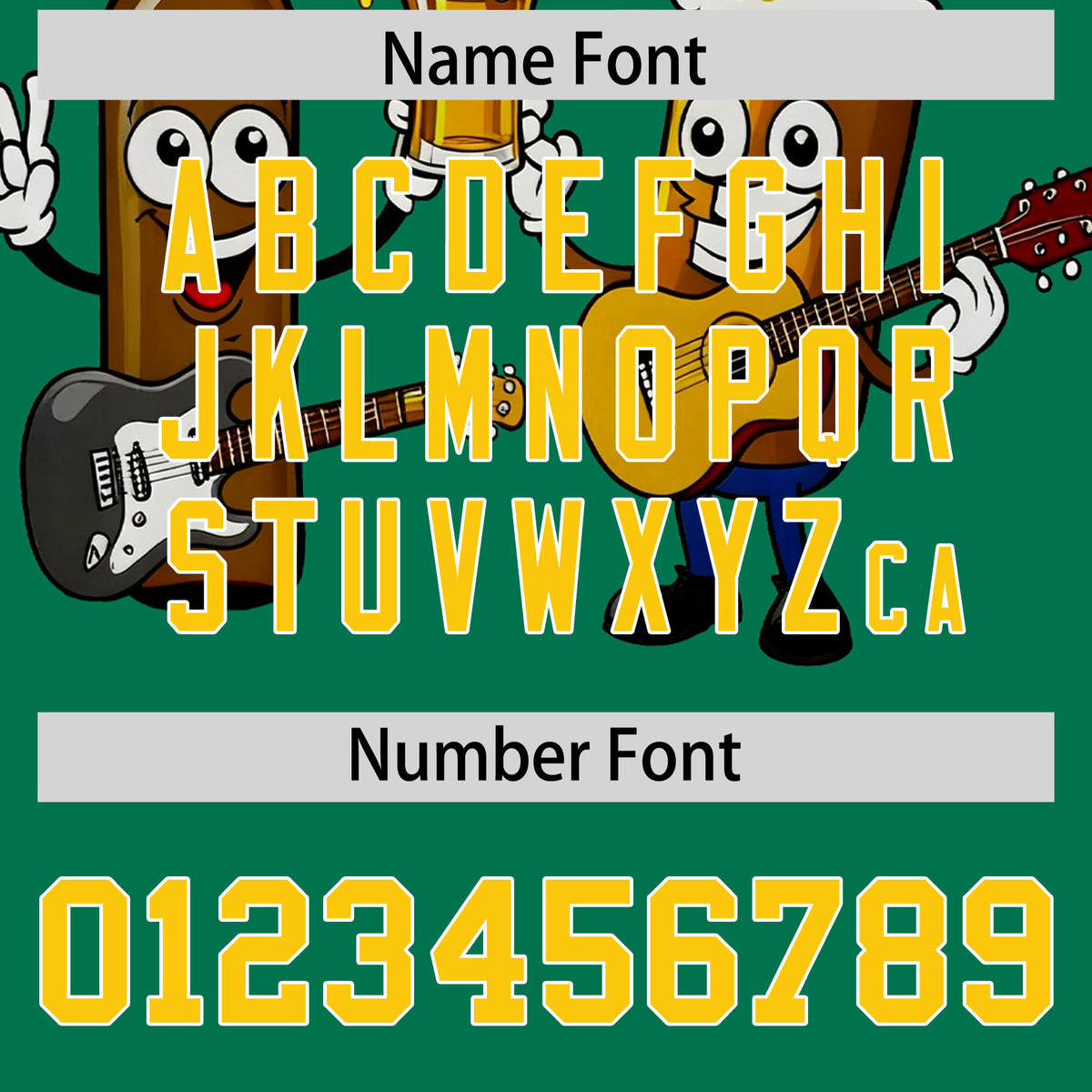 Custom Kelly Green Personalized Team Shirts for Parties &amp; Training | KXKSHOP