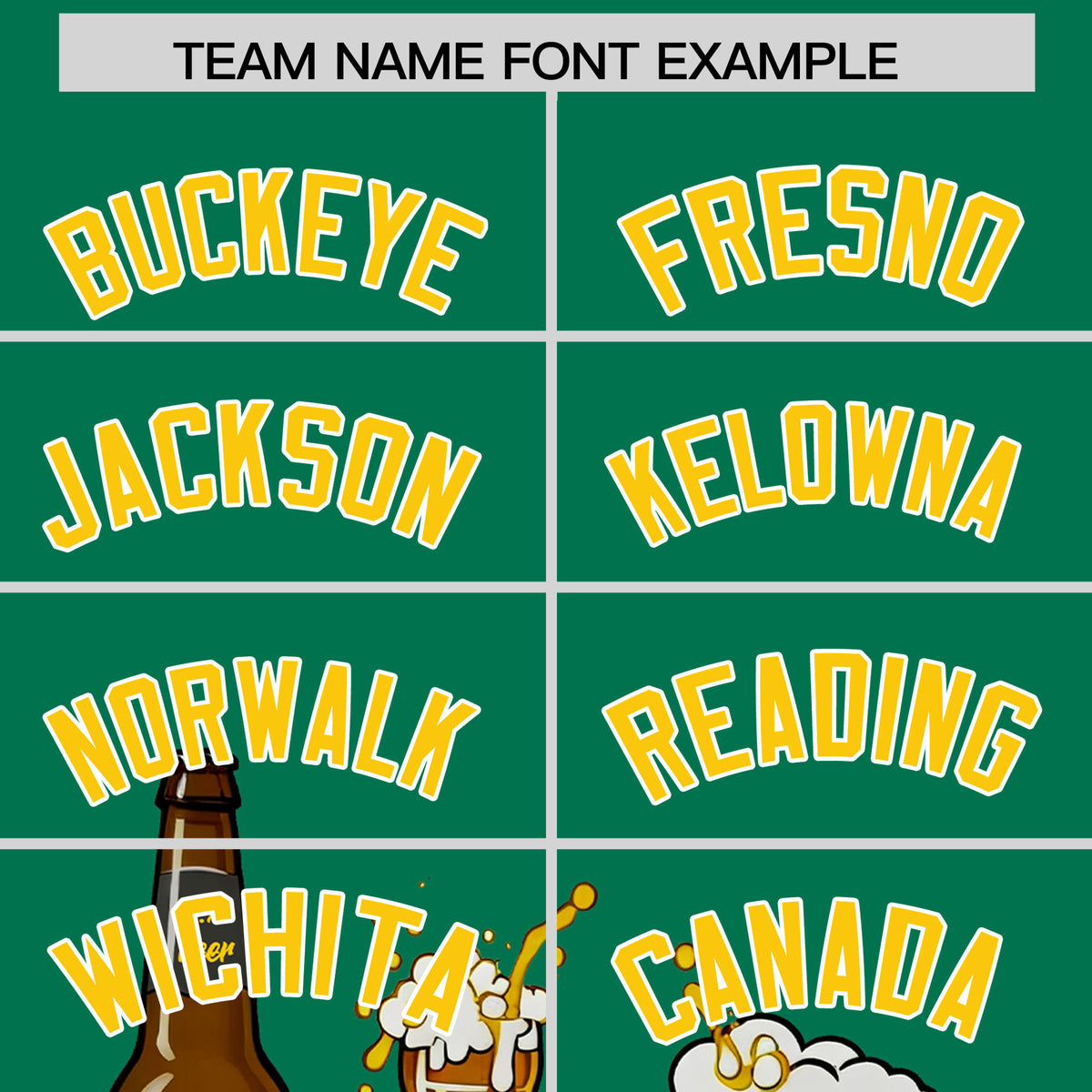 Custom Kelly Green Personalized Team Shirts for Parties &amp; Training | KXKSHOP