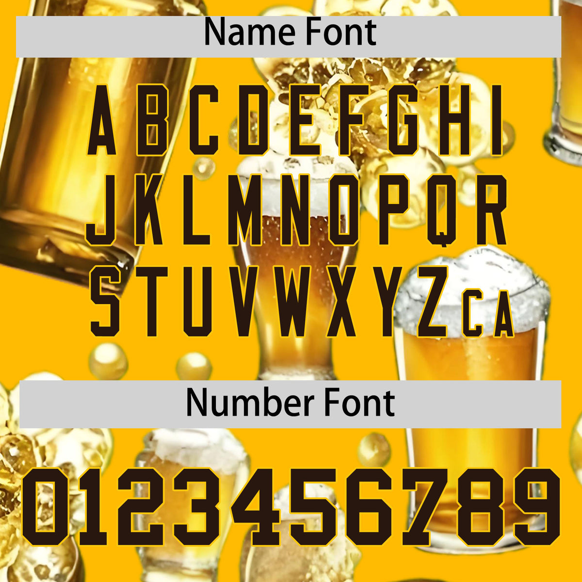 Custom Yellow Personalized Team Shirts for Parties &amp; Training | KXKSHOP