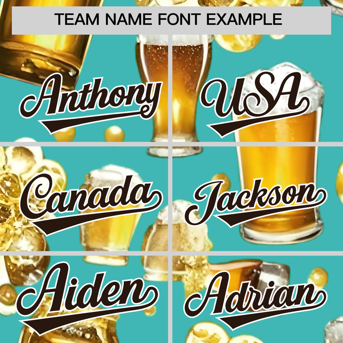 Custom Teal Personalized Team Shirts for Parties &amp; Training | KXKSHOP