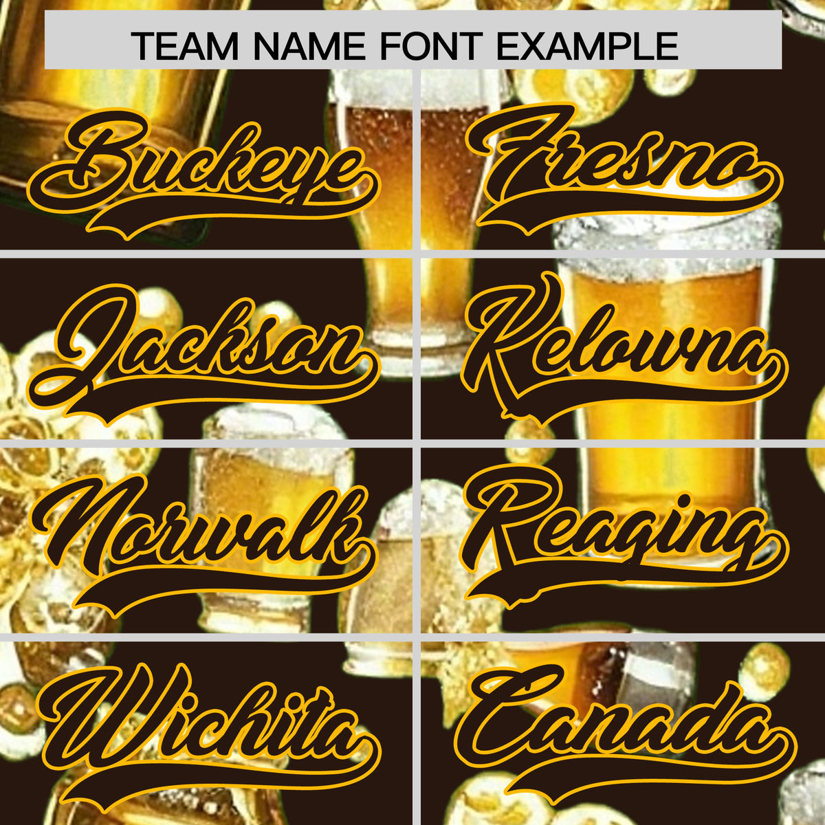 Custom Brown Personalized Team Shirts for Parties &amp; Training | KXKSHOP