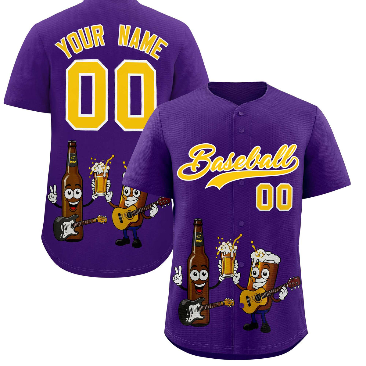 Custom Purple Personalized Team Shirts for Parties &amp; Training | KXKSHOP