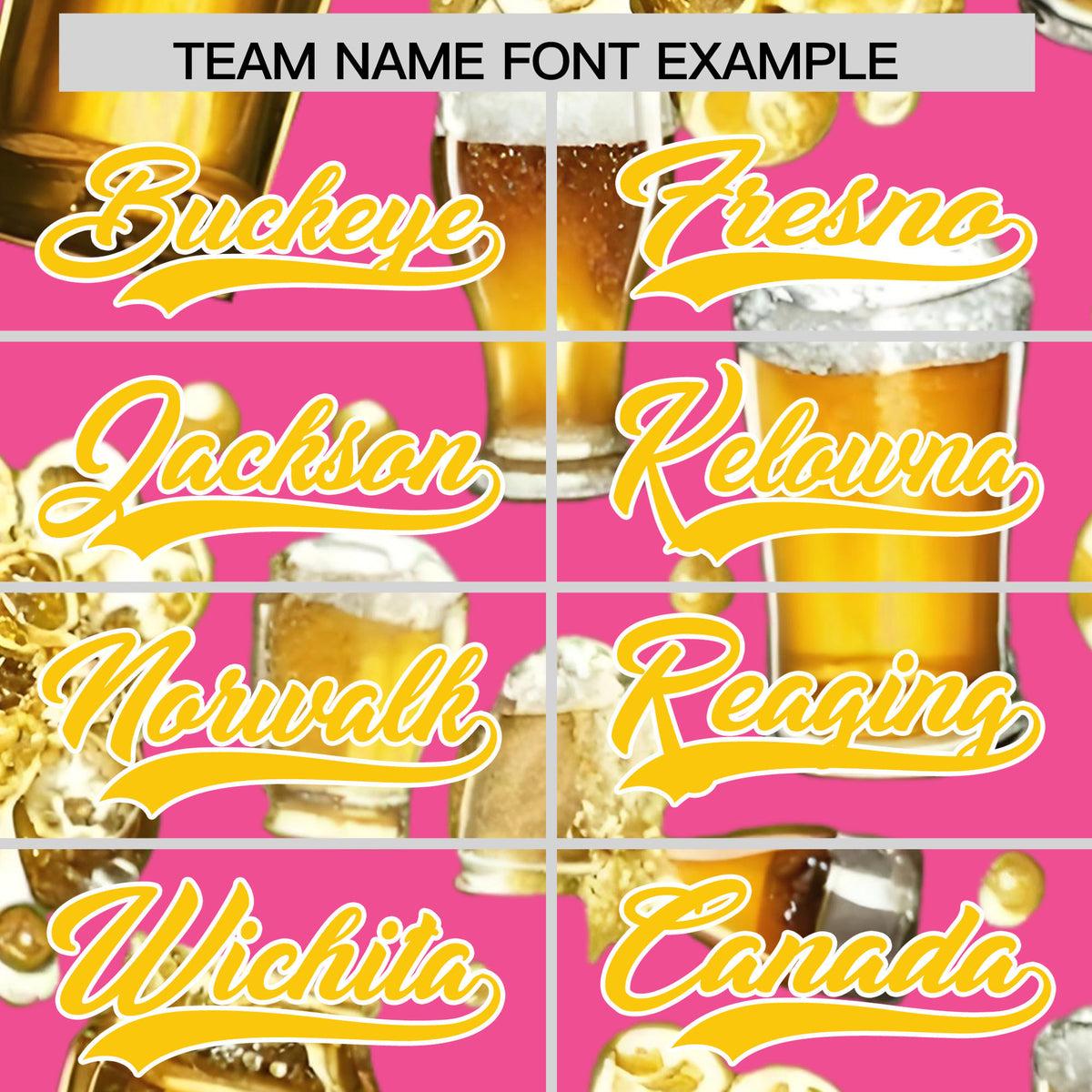 Custom Pink Personalized Team Shirts for Parties &amp; Training | KXKSHOP