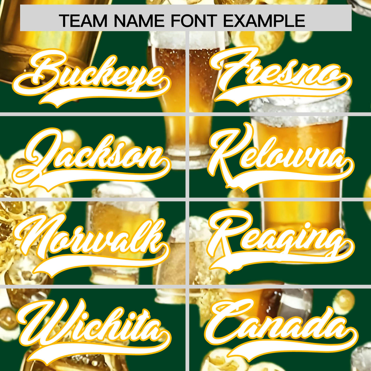 Custom Green Personalized Team Shirts for Parties &amp; Training | KXKSHOP