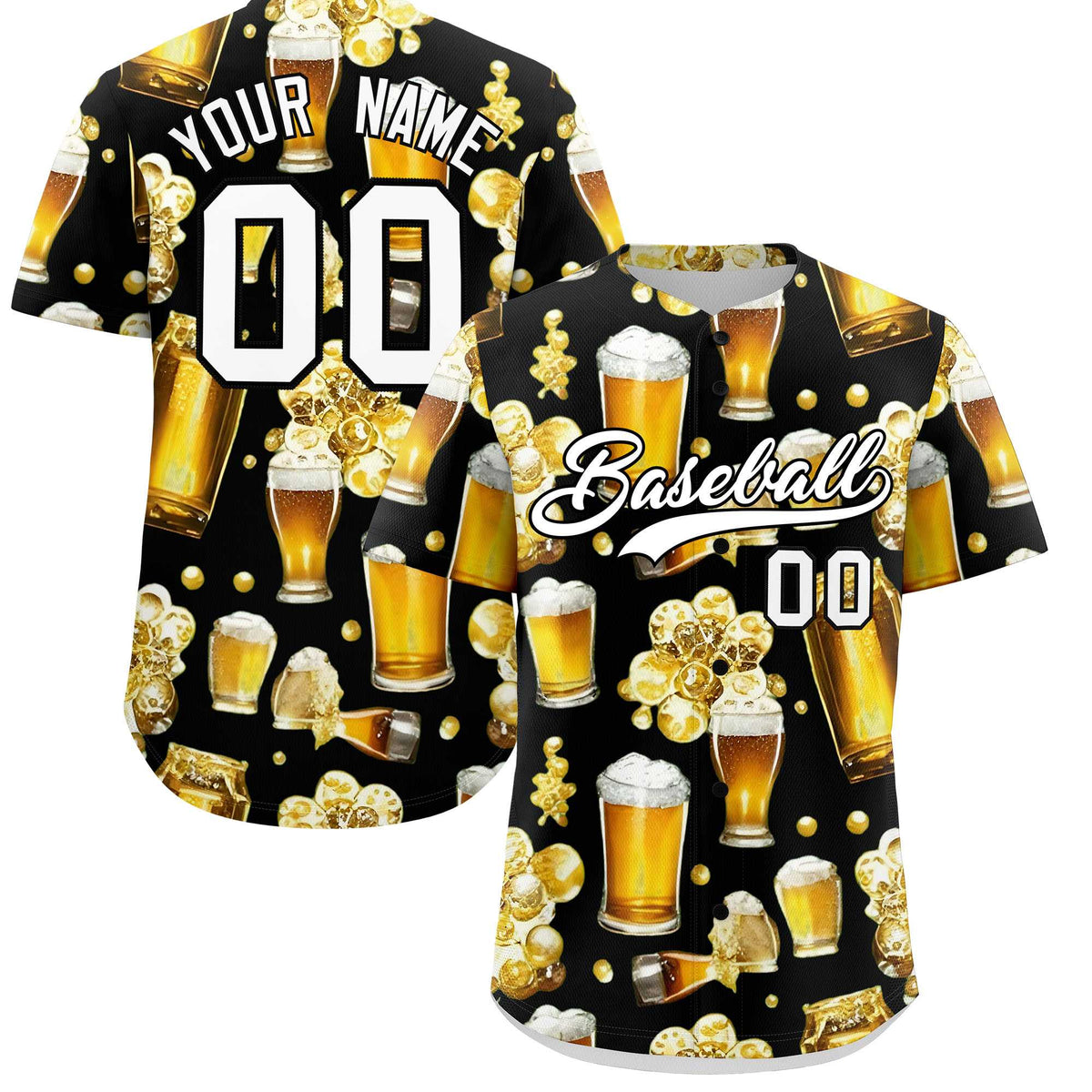 Custom Black Personalized Team Shirts for Parties & Training | KXKSHOP