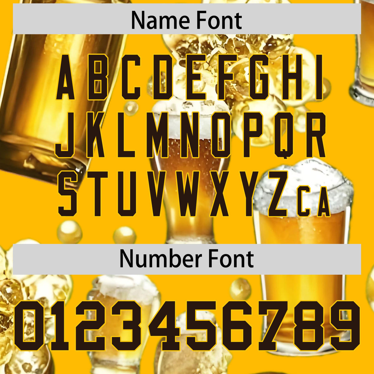 Custom Yellow Personalized Team Shirts for Parties &amp; Training | KXKSHOP