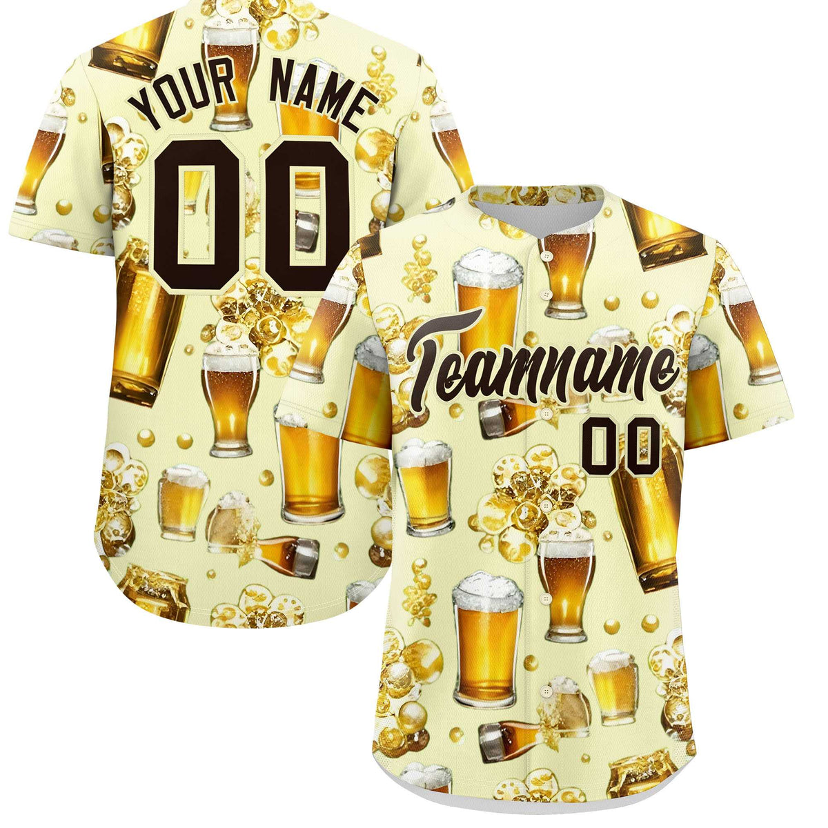 Custom Cream Personalized Team Shirts for Parties &amp; Training | KXKSHOP