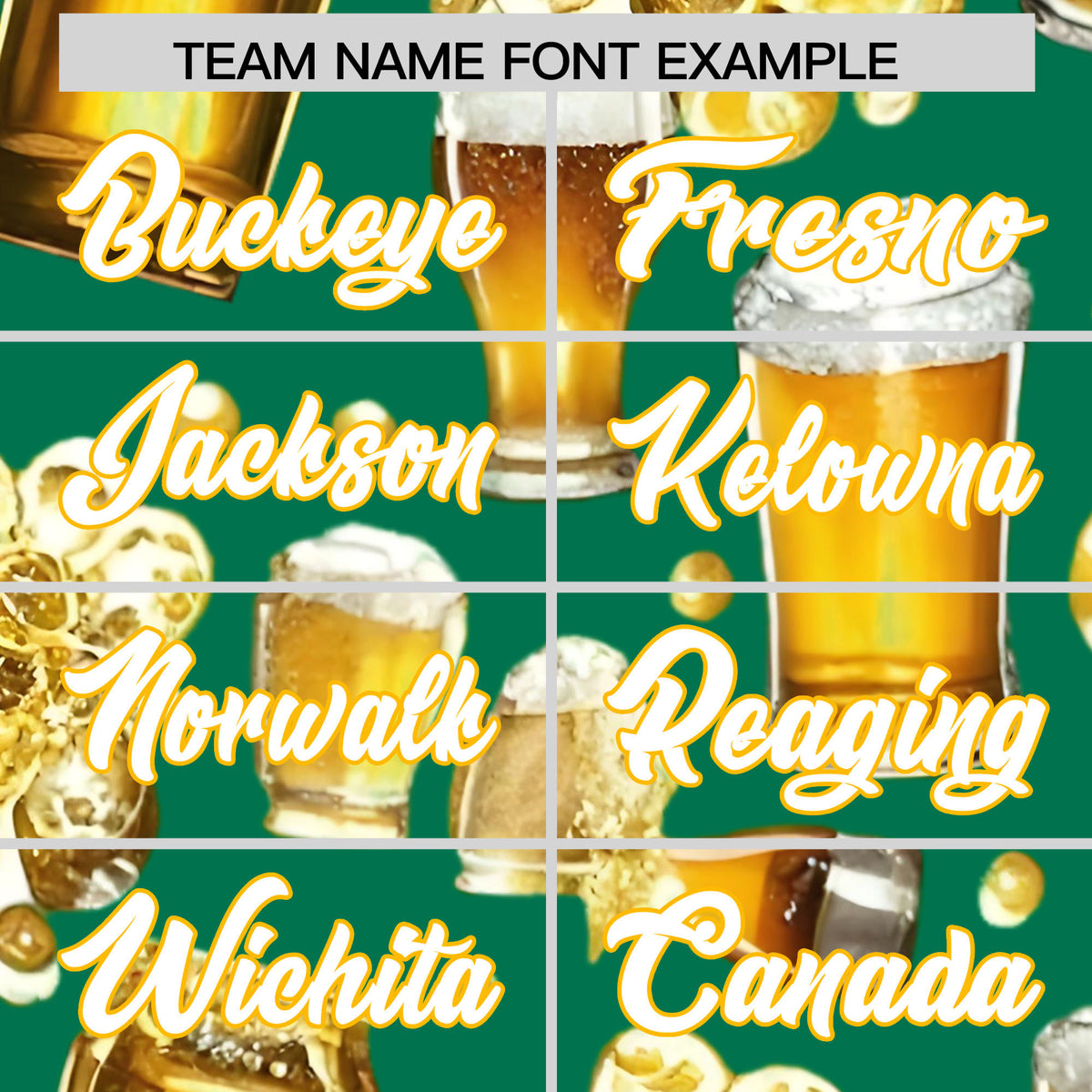 Custom Kelly Green Personalized Team Shirts for Parties &amp; Training | KXKSHOP