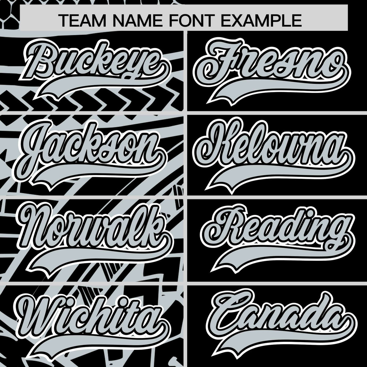 Custom Black Silver Split Fashion Tribal Pattern Authentic Baseball Jersey